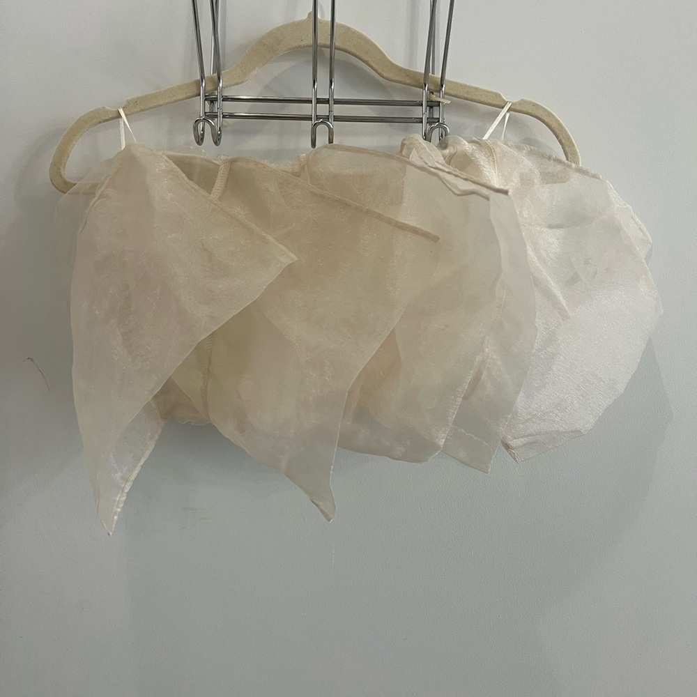 Elegant Cream tube top